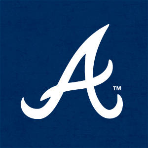 MLB Atlanta Braves - Solid Distressed Playstation 3 & PS3 Skin